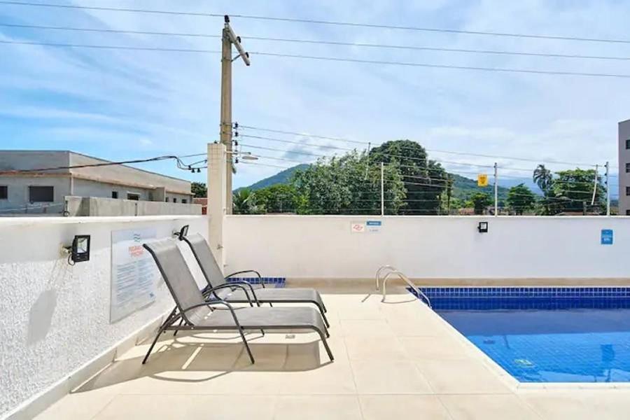 S01 Apto Perto Da Orla + Charmosa De Ubatuba Exteriér fotografie